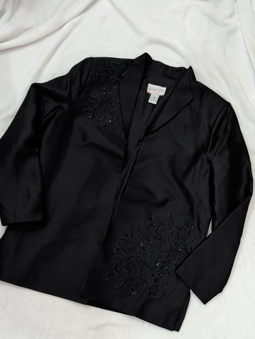 Victor Costa Occasion Silk Jacket